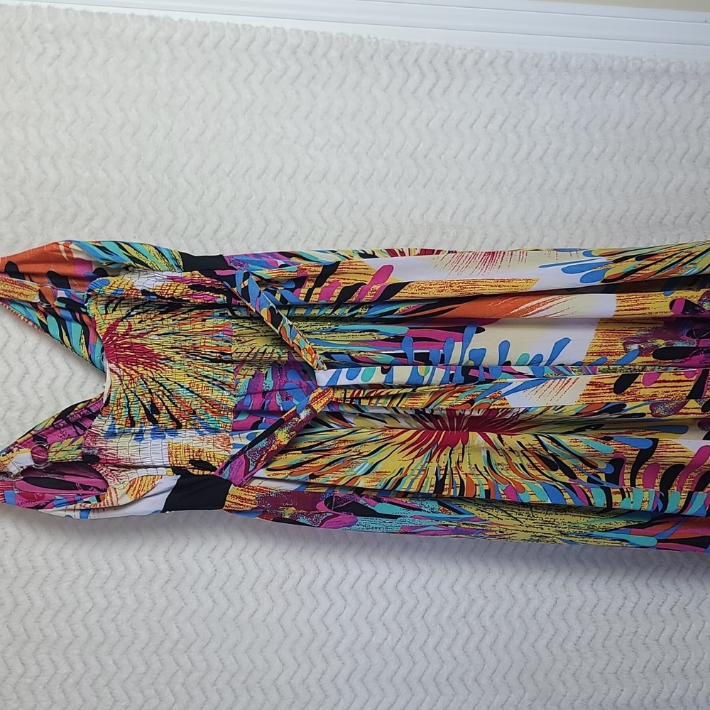 Studio West Multicolored Maxi Dress View 4